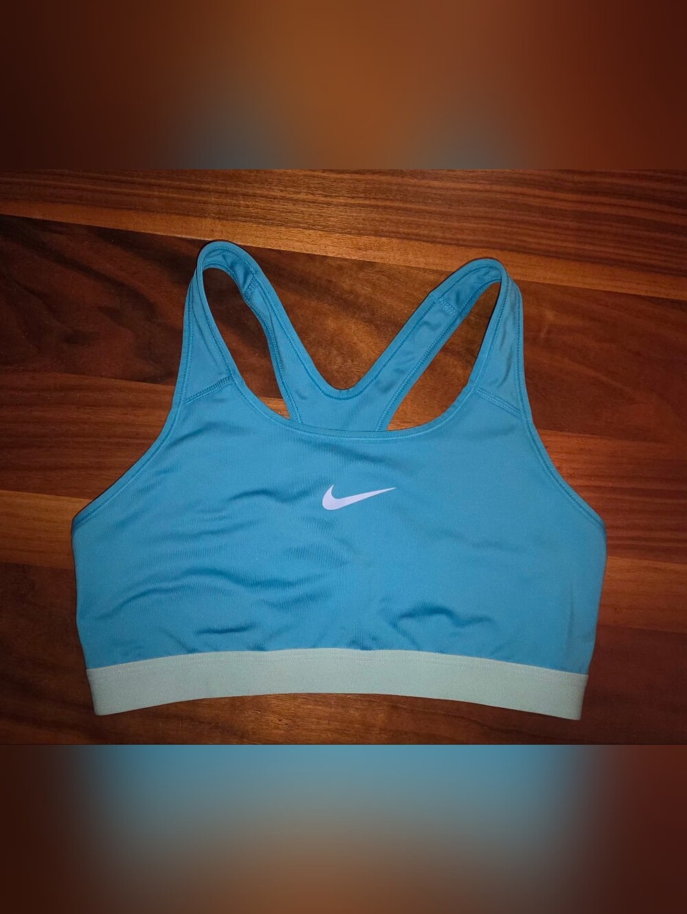 Nike Women's Blue Teal Racerback Sports Bra